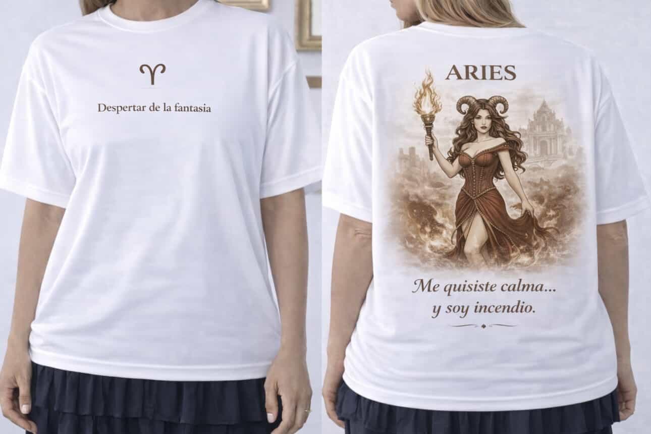 Playera Signo Zodiacal - Aries