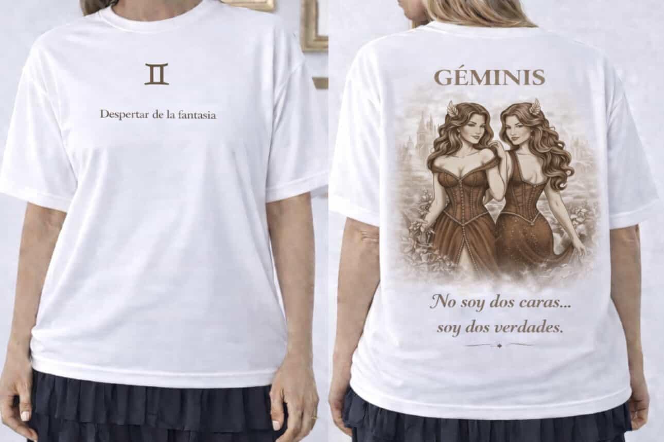 Playera Signo Zodiacal - Géminis 